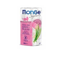 Влажный корм Monge Италия Cat Wet Supreme Sterilised для стерилизованных кошек с тунцом, киноа и фасолью