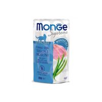 Влажный корм Monge Италия Cat Wet Supreme для кошек с тунцом, брокколи и кукурузой