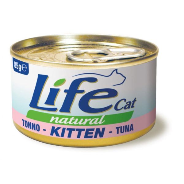Влажный корм LifeCat Тайланд Kitten для котят, со вкусом тунца