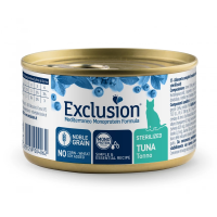 Влажный корм Exclusion Италия для стерилизованных кошек с тунцем