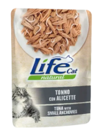 Влажный корм LifeCat Тайланд для кошек, со вкусом тунца с анчоусами, пауч