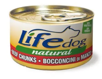 Вологий корм LifeDog Тайланд для собак, зі смаком яловичини з овочами, консерва