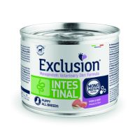 Влажный корм Exclusion Италия Intestinal для щенков с нарушением пищеварения со свининой