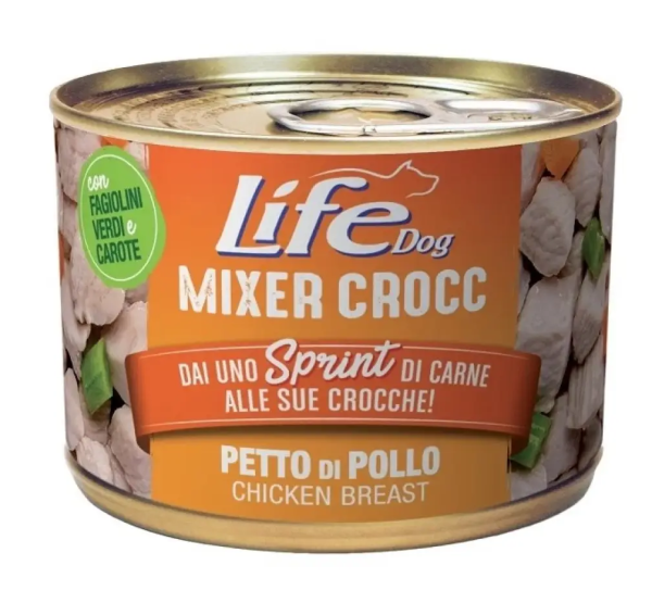 Вологий корм LifeDog Тайланд Mixer Crocc для собак, зі смаком курки, консерва