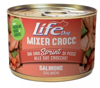 Вологий корм LifeDog Тайланд Mixer Crocc для собак, зі смаком лосося, консерва
