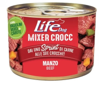 Влажный корм LifeDog Тайланд Mixer Crocc для собак, со вкусом говядины, консерва