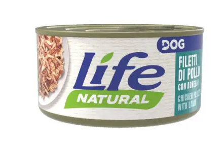 Вологий корм LifeDog Тайланд для собак, зі смаком ягня та курки, консерва