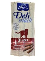 Лакомство LifeCat Тайланд Snack для кошек, со вкусом говядины и печени