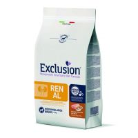 Сухой корм Exclusion Италия Renal для собак средних и крупных пород с почечной недостаточностью со свининой