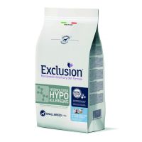 Сухой корм Exclusion Италия Hydrolyzed Hypoallergenic для собак малых пород с пищевой аллергией с гидролизованной рыбой