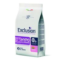 Сухой корм Exclusion Италия Hypoallergenic для щенков всех пород с пищевой аллергией со свининой