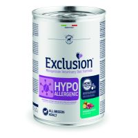 Влажный корм Exclusion Италия Hypoallergenic для собак с пищевой аллергией с олениной