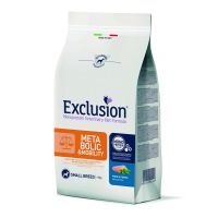 Сухой корм Exclusion Италия Metabolic&Mobility для собак малых пород для уменьшения веса и восстановления суставов со свининой