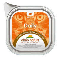 Влажный корм Almo Nature Италия Daily Cat для кошек со вкусом телятины