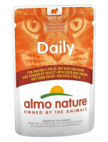 Влажный корм Almo Nature Италия Daily Cat для кошек, пауч, со вкусом курицы с уткой