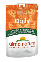Влажный корм Almo Nature Италия Daily Cat для кошек, пауч, со вкусом телятины с ягненком