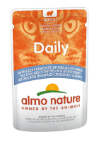 Влажный корм Almo Nature Италия Daily Cat для кошек, пауч, со вкусом тунца и лосося