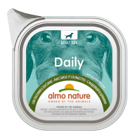 Влажный корм Almo Nature Италия Daily Dog для собак со вкусом индейки и кабачка