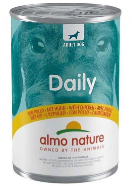 Влажный корм Almo Nature Италия Daily Dog для собак со вкусом курицы