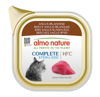 Влажный корм Almo Nature Италия HFC Cat Complete Sterilised корм для стерилизованных кошек с ирландской говядиной ангус