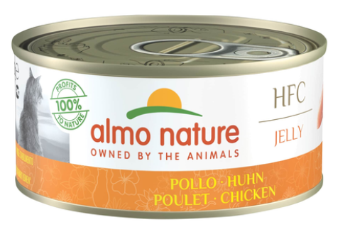 Влажный корм Almo Nature Италия HFC Cat Jelly для кошек со вкусом курицы