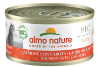 Влажный корм Almo Nature Италия HFC Cat Jelly для кошек со вкусом лосося с морковью
