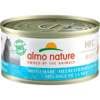 Вологий корм Almo Nature Італія HFC Cat Jelly для котів зі смаком морепродуктів