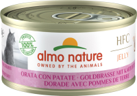 Влажный корм Almo Nature Италия HFC Cat Jelly для кошек со вкусом морского леща с картофелем