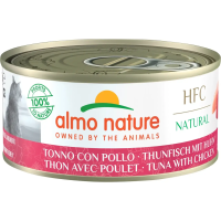 Влажный корм Almo Nature Италия HFC Cat Natural для кошек со вкусом тунца и курицы