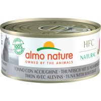 Влажный корм Almo Nature Италия HFC Cat Natural для кошек со вкусом тунца с мальками