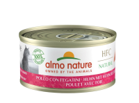 Влажный корм Almo Nature Италия HFC Cat Natural для кошек со вкусом курицы с печенью