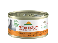 Влажный корм Almo Nature Италия HFC Cat Natural для кошек со вкусом курицы с тунцом