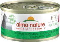 Влажный корм Almo Nature Италия HFC Cat Natural для кошек со вкусом тунца с кукурузой