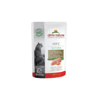 Влажный корм Almo Nature Италия HFC Cat Natural для кошек со вкусом курицы с креветками