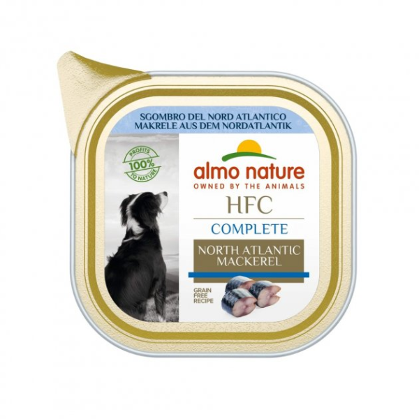 Влажный корм Almo Nature Италия HFC Dog Complete для собак со вкусом североатлантической скумбрии