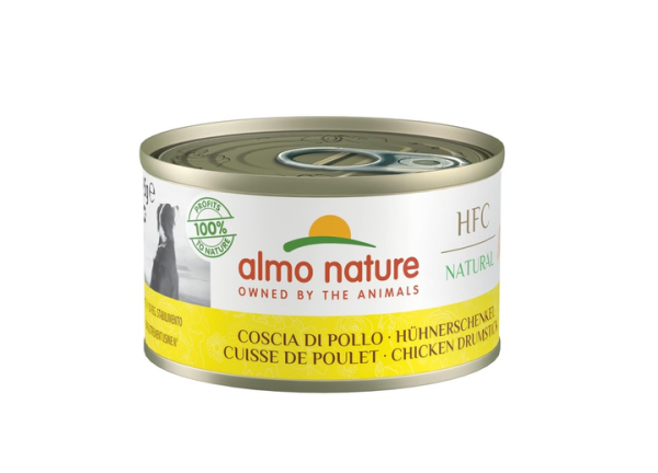 Влажный корм Almo Nature Италия HFC Dog Natural для собак со вкусом куриной голени