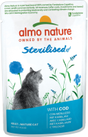 Влажный корм Almo Nature Италия Holistic Functional Cat Sterilised для стерилизованных кошек со вкусом щепы
