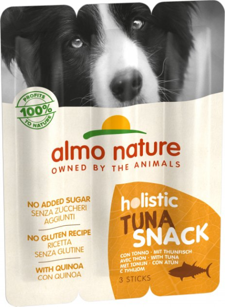 Лакомство Almo Nature Италия Holistic Snack Dog для собак палочки со вкусом тунца