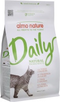 Сухой корм Almo Nature Италия Daily Cat для кошек со вкусом тунца и лосося