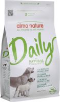 Сухой корм Almo Nature Италия Daily Dog для собак со вкусом ягненка, курицы и риса