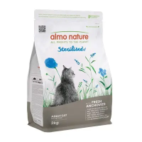 Сухой корм Almo Nature Италия Cat Adult Functional Sterilised для стерилизованных кошек со вкусом анчоусов