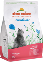 Сухой корм Almo Nature Италия Cat Adult Functional Sterilised для стерилизованных кошек со вкусом лосося