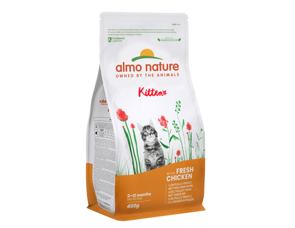 Сухий корм Almo Nature Італія Kitten для кошенят зі смаком курки
