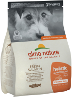 Сухой корм Almo Nature Италия Holistic Dog Adult Small для собак малых пород со вкусом лосося
