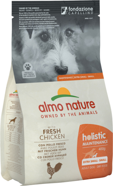 Сухий корм Almo Nature Італія Holistic Dog Adult Small для собак малих порід зі смаком курки