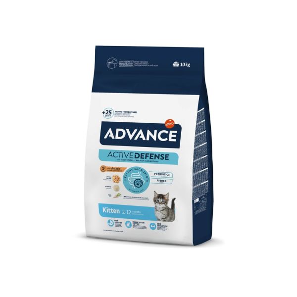 Сухой корм Advance Испания Kitten для котят с курицей