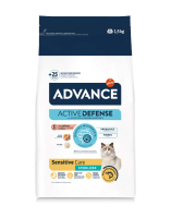 Сухой корм Advance Испания Sterilized Sensitive для стерилизованных кошек с чувствительным пищеварением с лососем