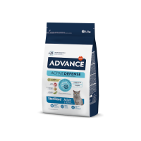 Сухой корм Advance Испания Sterilized для стерилизованных кошек с индейкой
