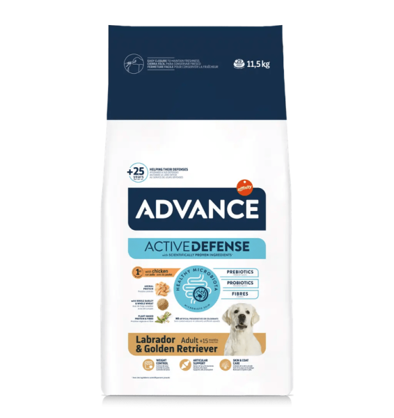 Сухий корм Advance Іспанія Labrador & Golden Retriever для лабрадорів та голден ретріверів з куркою