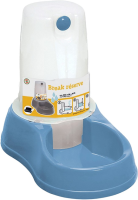 Stefanplast Италия Кормушка пластиковая "Break reserve FoodWater", голубая